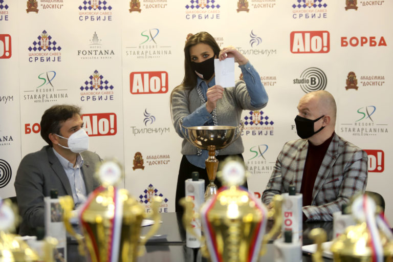 Izvučeni su turnirski brojevi za Pojedinačne Šampionate Srbije 2020