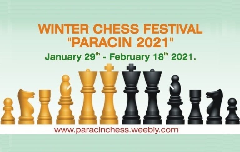 ZIMSKI ŠAHOVSKI FESTIVAL U PARAĆINU
