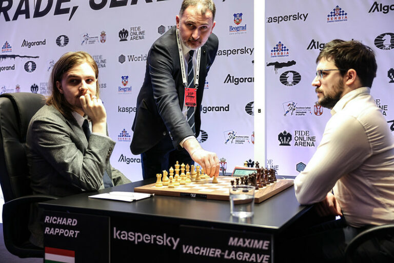 FIDE GRAND PRIX 2022 – Rapport ubedljiv u 1. kolu polufinala