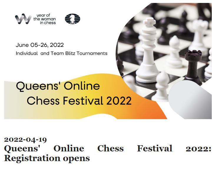 Queens’ Online Chess Festival 2022 Šahovski savez Srbije