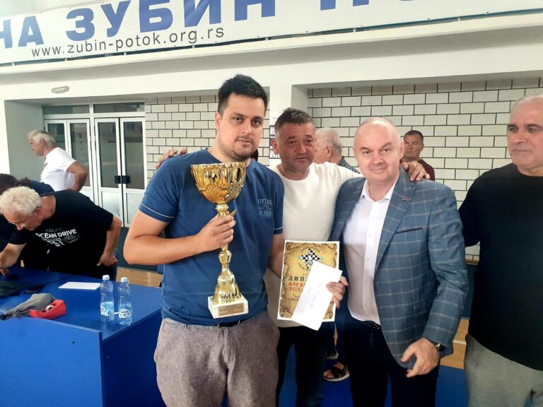 Andrija Jorgić otvorio Vidovdanski turnir u šahu