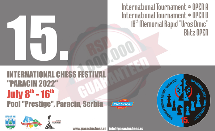 International Tournament Paracin 2021 - OPEN A