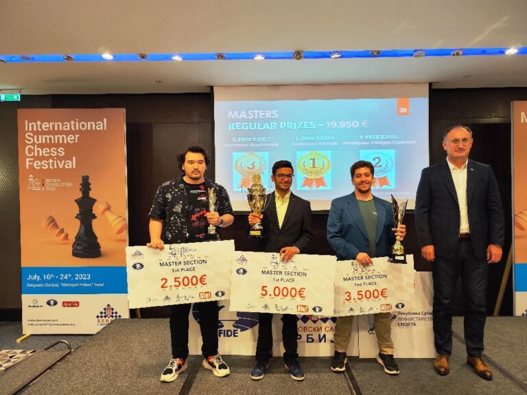 SRBIJA OPEN 2023: SADVANIJU POČASTI I ČEK NA 5.000 EVRA