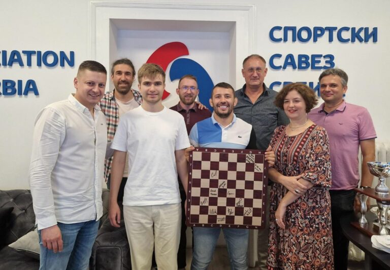 DELEGACIJA ŠAHOVSKOG SAVEZA SRBIJE POSETILA SPORTSKI SAVEZ SRBIJE
