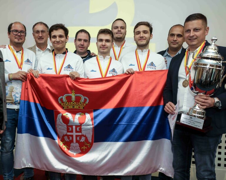 SRBIJA PRVAK EVROPE U ŠAHU!
