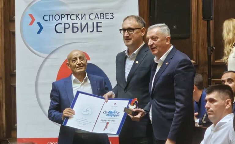 ŠAHOVSKI SAVEZ SRBIJE DOBITNIK MAJSKE NAGRADE!!!
