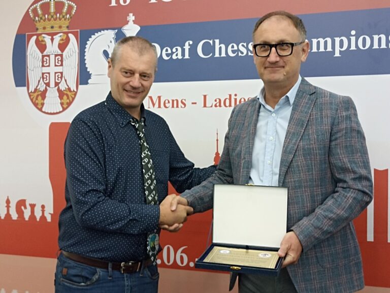 DELEGACIJA ŠSS POSETILA SVETSKO PRVENSTVO ZA GLUVE