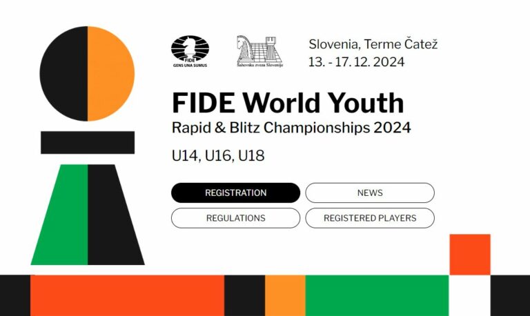Svetsko prvenstvo za mlade u ubrzanom i brzopoteznom šahu 2024 (rok za prijavu produžen do 19.11)