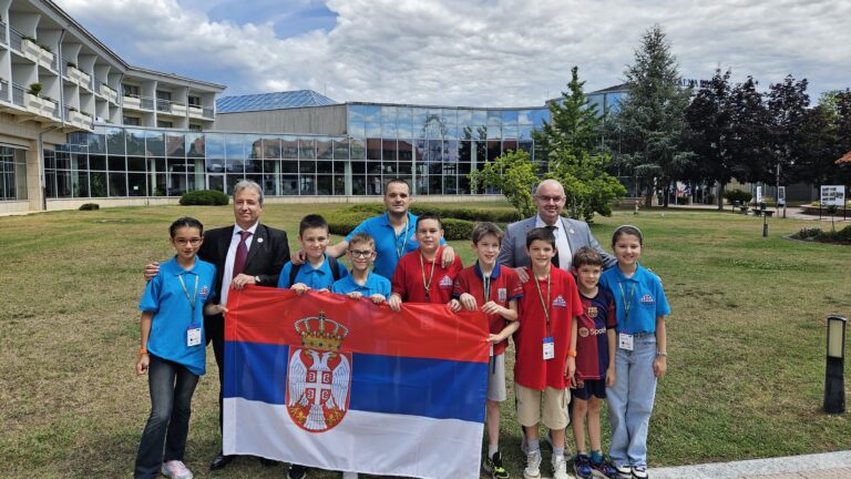 PODRŠKA MLADIM ŠAHISTIMA IZ SRBIJE NA EVROPSKOM EKIPNOM OMLADINSKOM PRVENSTVU U SLOVENIJI