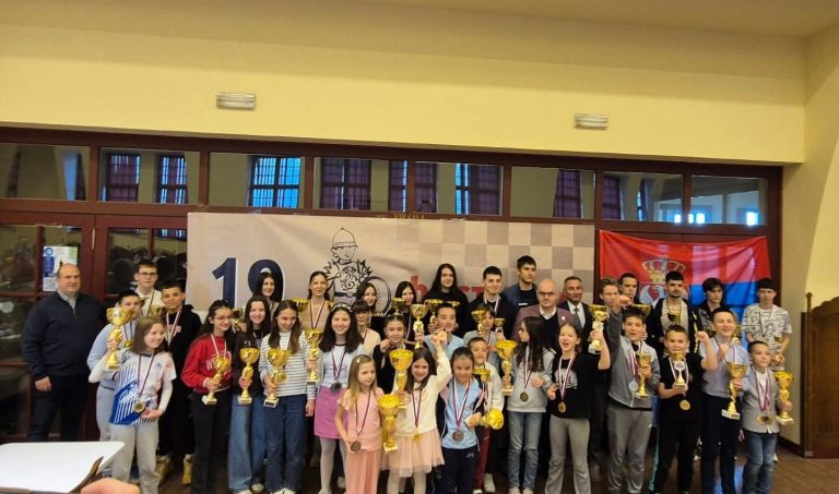 ZAVRŠEN 19. FESTIVAL MLADIH ŠAHISTA: SRBIJA DOBILA NOVE ŠAMPIONE