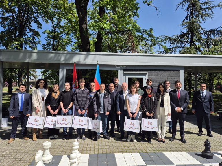 SVEČANO OTVOREN ŠAHOVSKI PAVILJON U PARKU “TAŠMAJDAN”