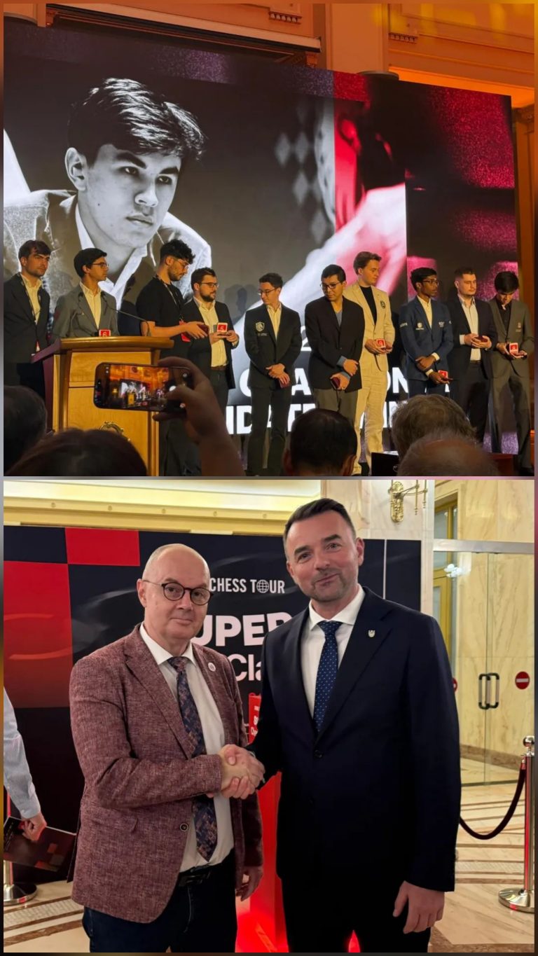 PREDSEDNIK ŠS SRBIJE PRISUSTVOVAO OTVARANJU TURNIRA “SUPERBET CHESS CLASSIC ROMANIA 2026”